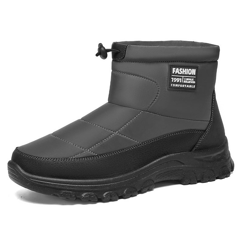 Herren High-Top Winterschuhe mit Samtfutter – Bild 8 | LuxeStyle