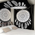 Lotus Mandala Wandteppich | LuxeStyle