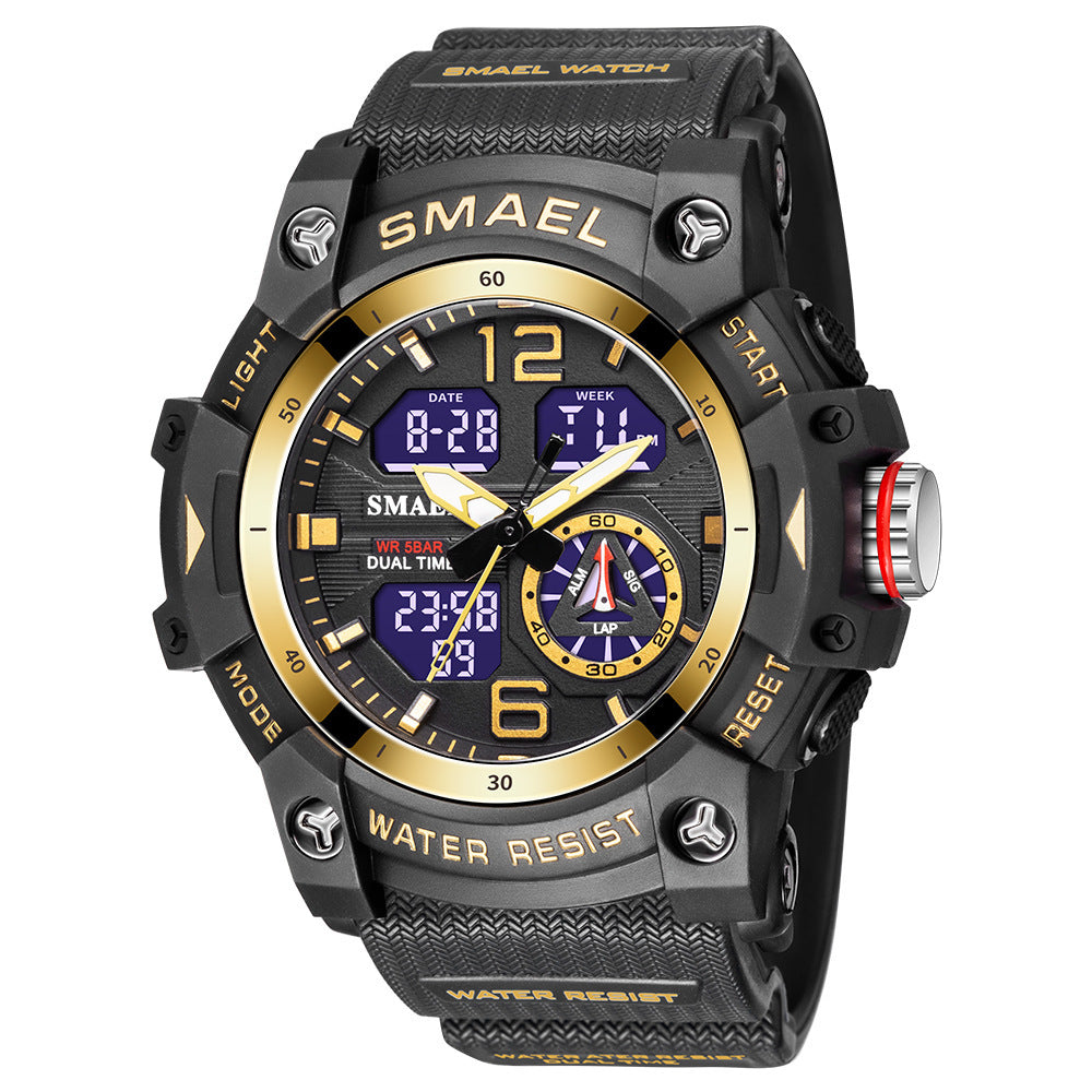 Robuste Dual-Display Outdoor-Uhr