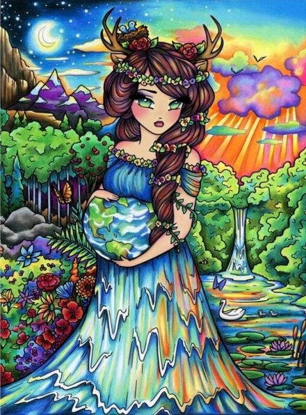 Diamond Painting Kit mit Rundsteinen – Bild 3 | LuxeStyle