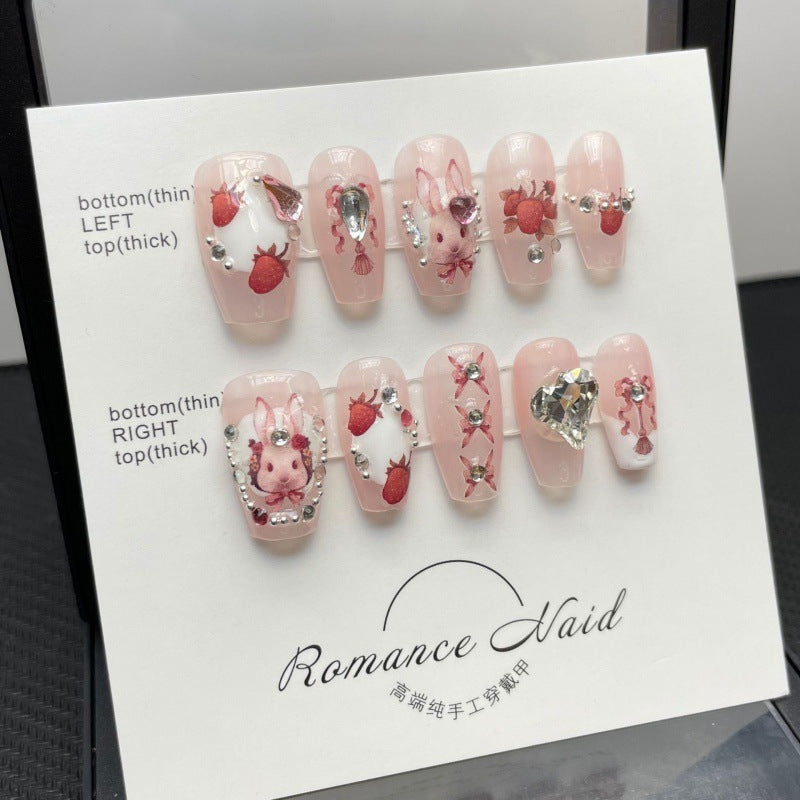 Alice Wonderland aufklebbare Nägel – Bild 6 | LuxeStyle