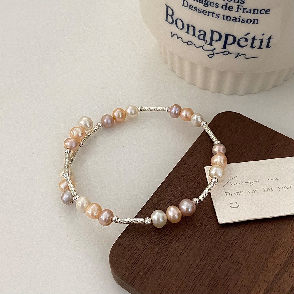 Süsses Armband mit Süsswasserperlen – Bild 5 | LuxeStyle
