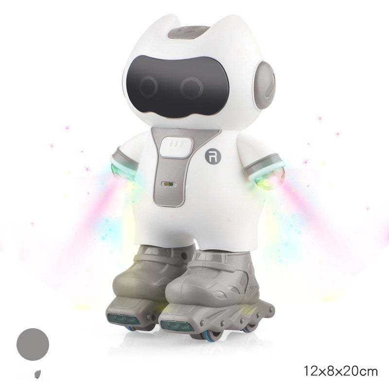 Tanzender Roboter mit Licht und Musik