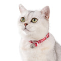 Halsband mit Glöckchen und Blumenmuster für Katzen – Bild 5 | LuxeStyle