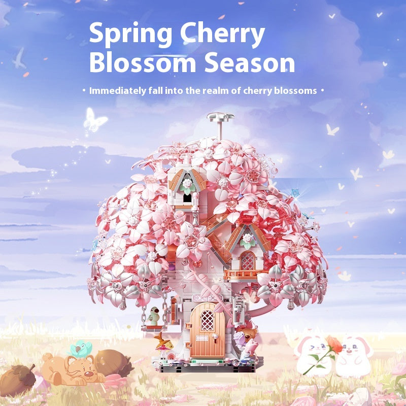 Kirschblüten-Saison Bausteine Modell – Bild 4 | LuxeStyle