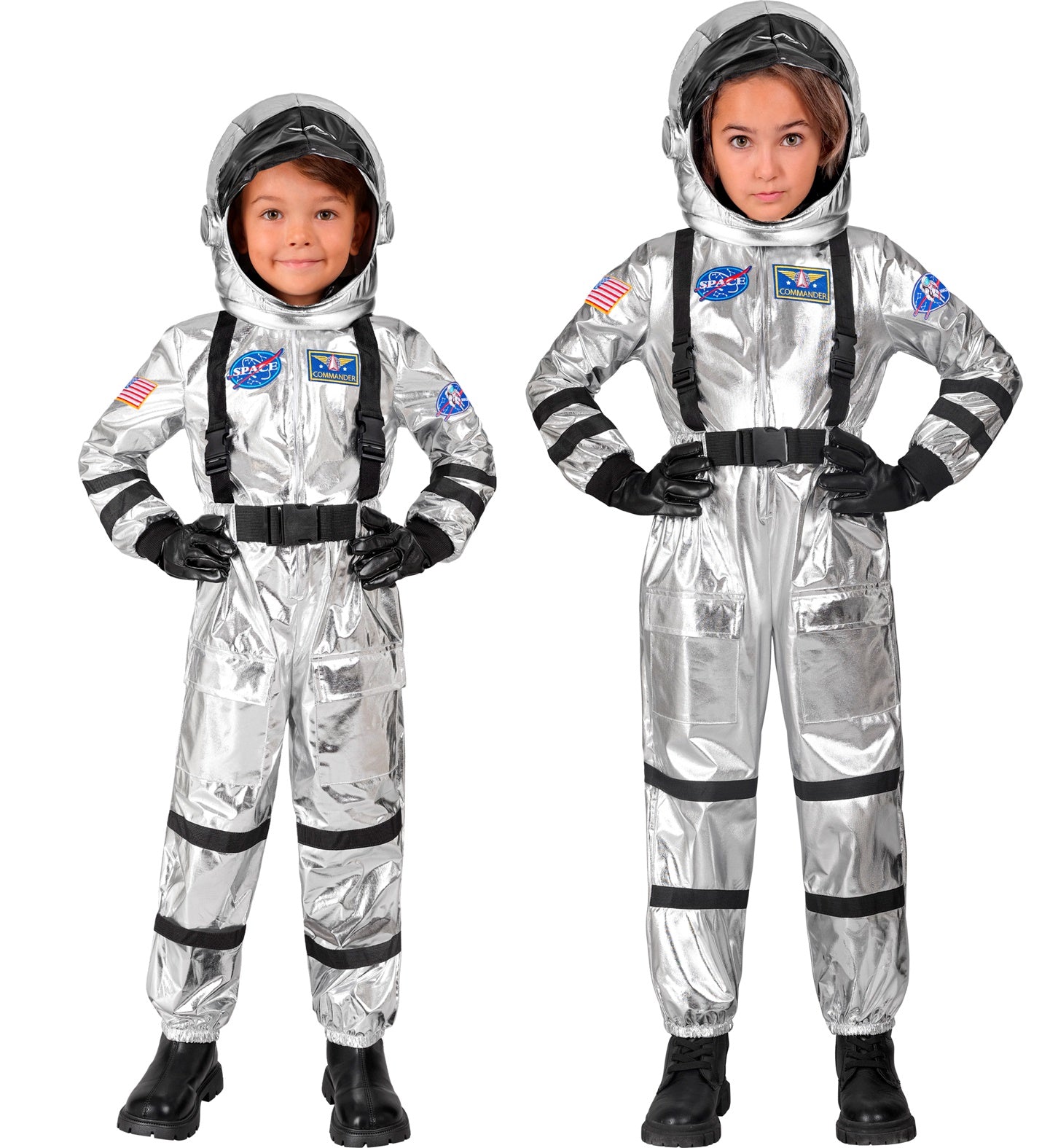 Kostüm Astronaut Silber