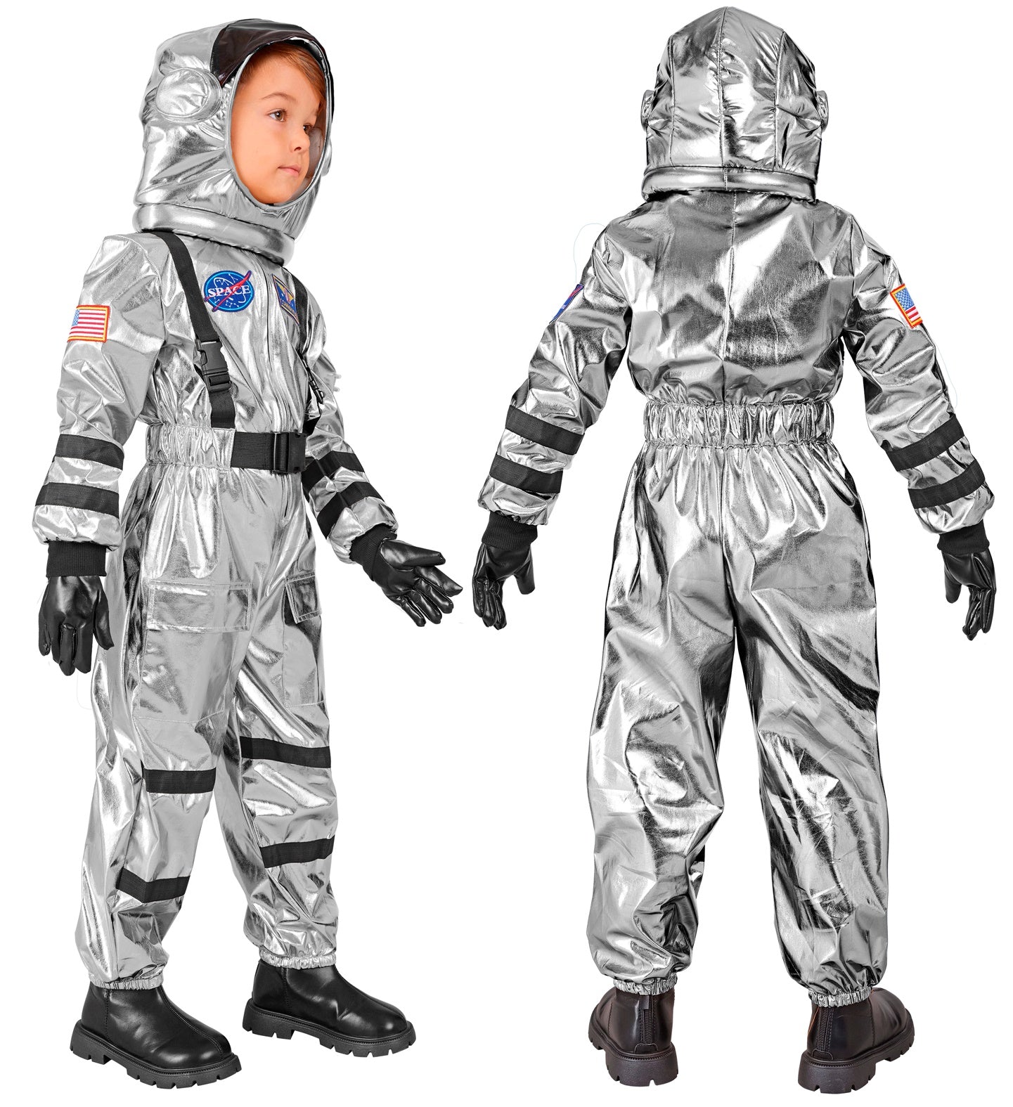 Kostüm Astronaut Silber