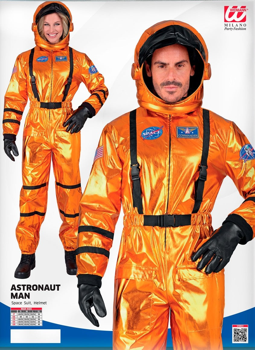 Kostüm Astronaut Orange