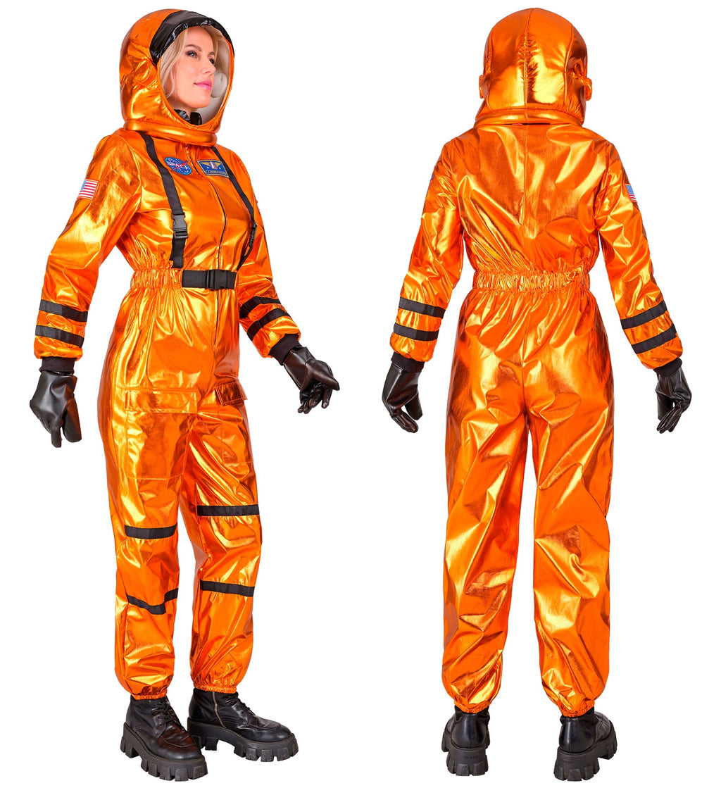 Kostüm Astronautin Orange – Bild 4 | LuxeStyle