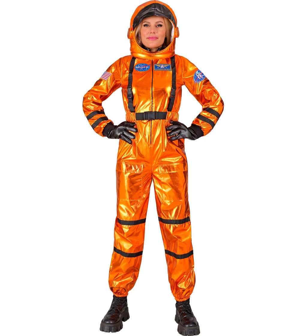 Kostüm Astronautin Orange – Bild 5 | LuxeStyle