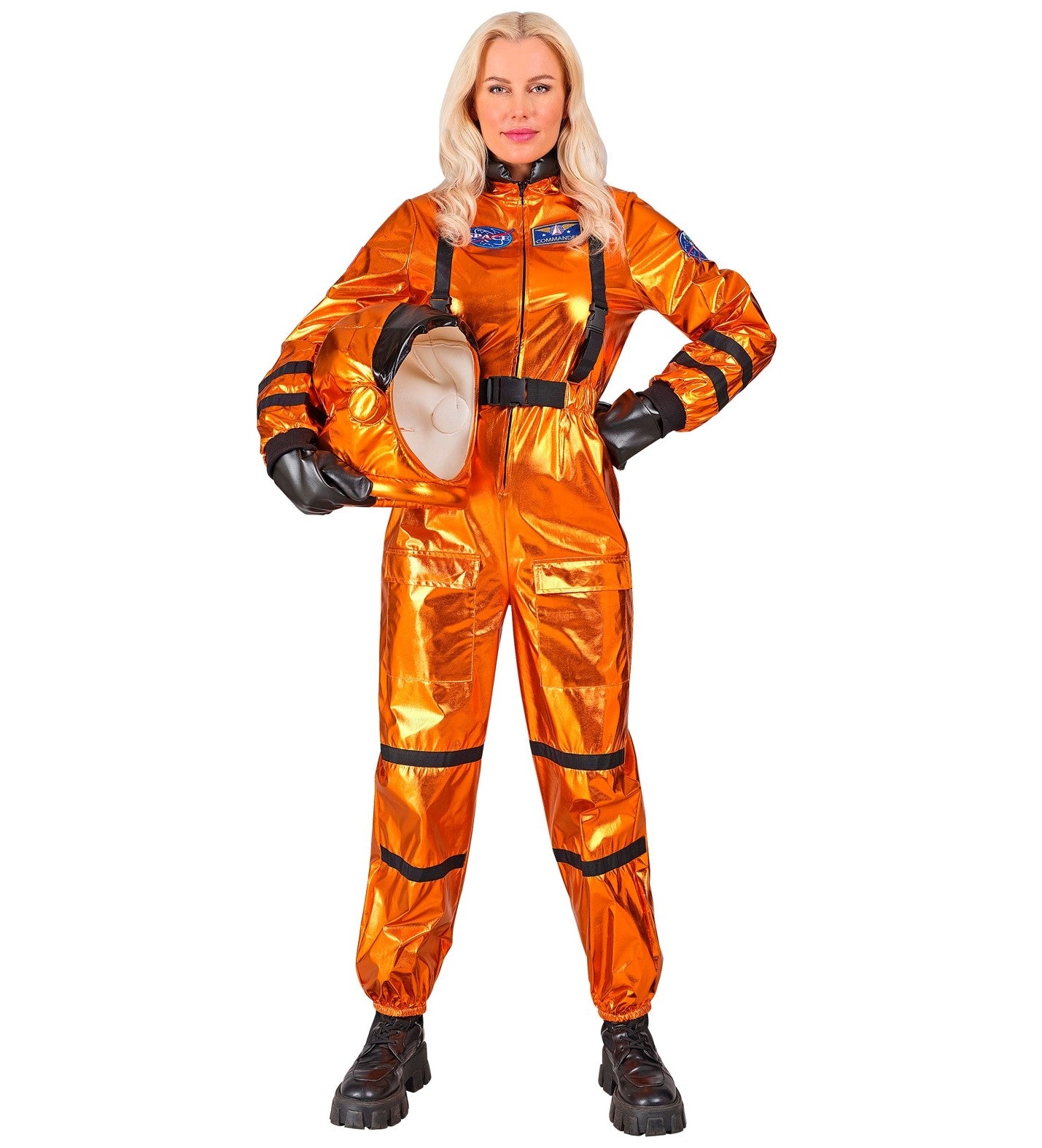 Kostüm Astronautin Orange