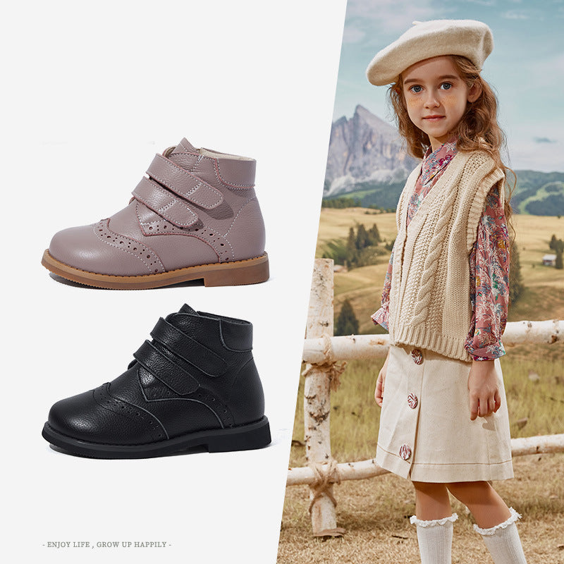 Kinder Martin Boots aus Rindsleder – Bild 4 | LuxeStyle