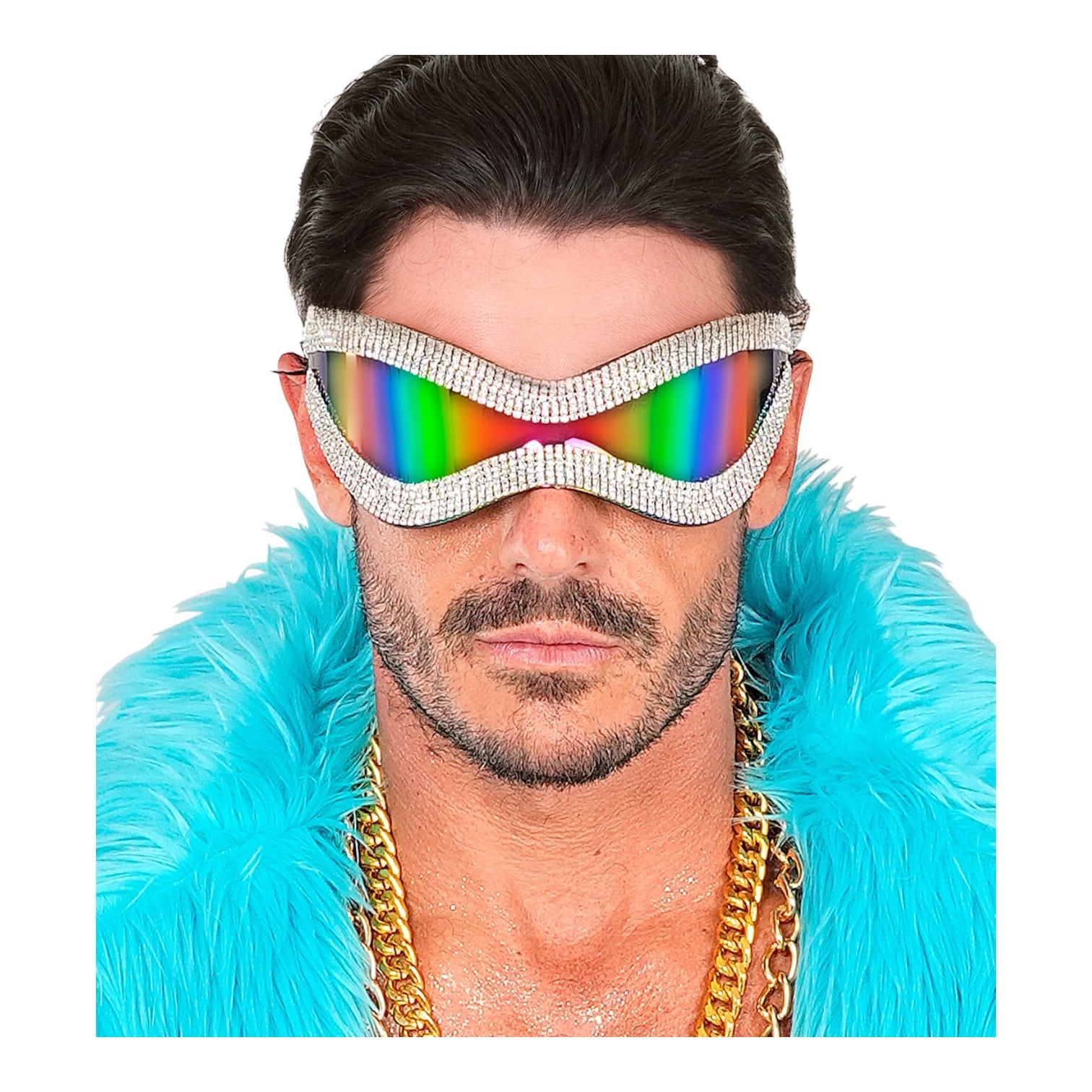 Riesen Partybrille mit Strass