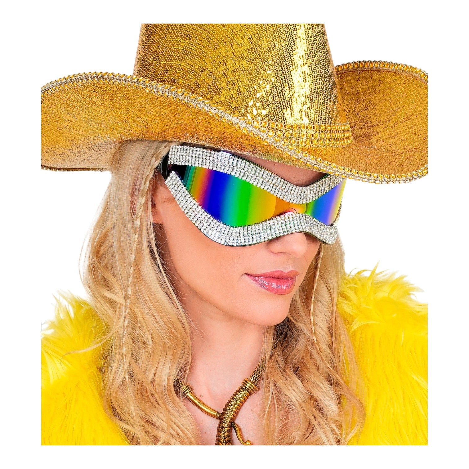 Riesen Partybrille mit Strass