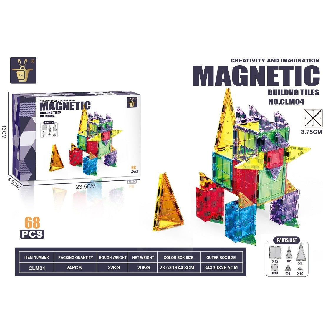 Magnetische Bausteine 20-Teilig – Bild 4 | LuxeStyle