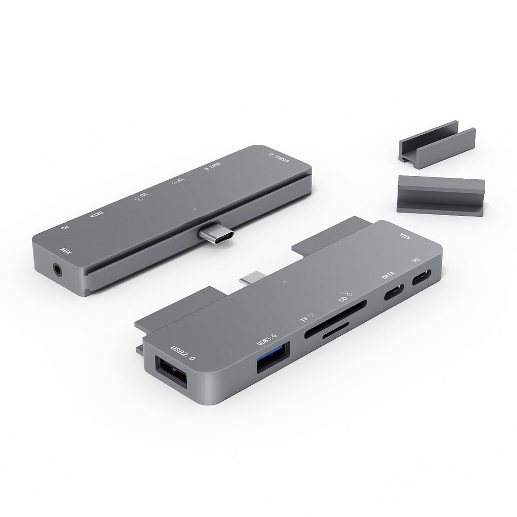 Seven-in-One Type-C-Docking-Station für iPad – Bild 2 | LuxeStyle