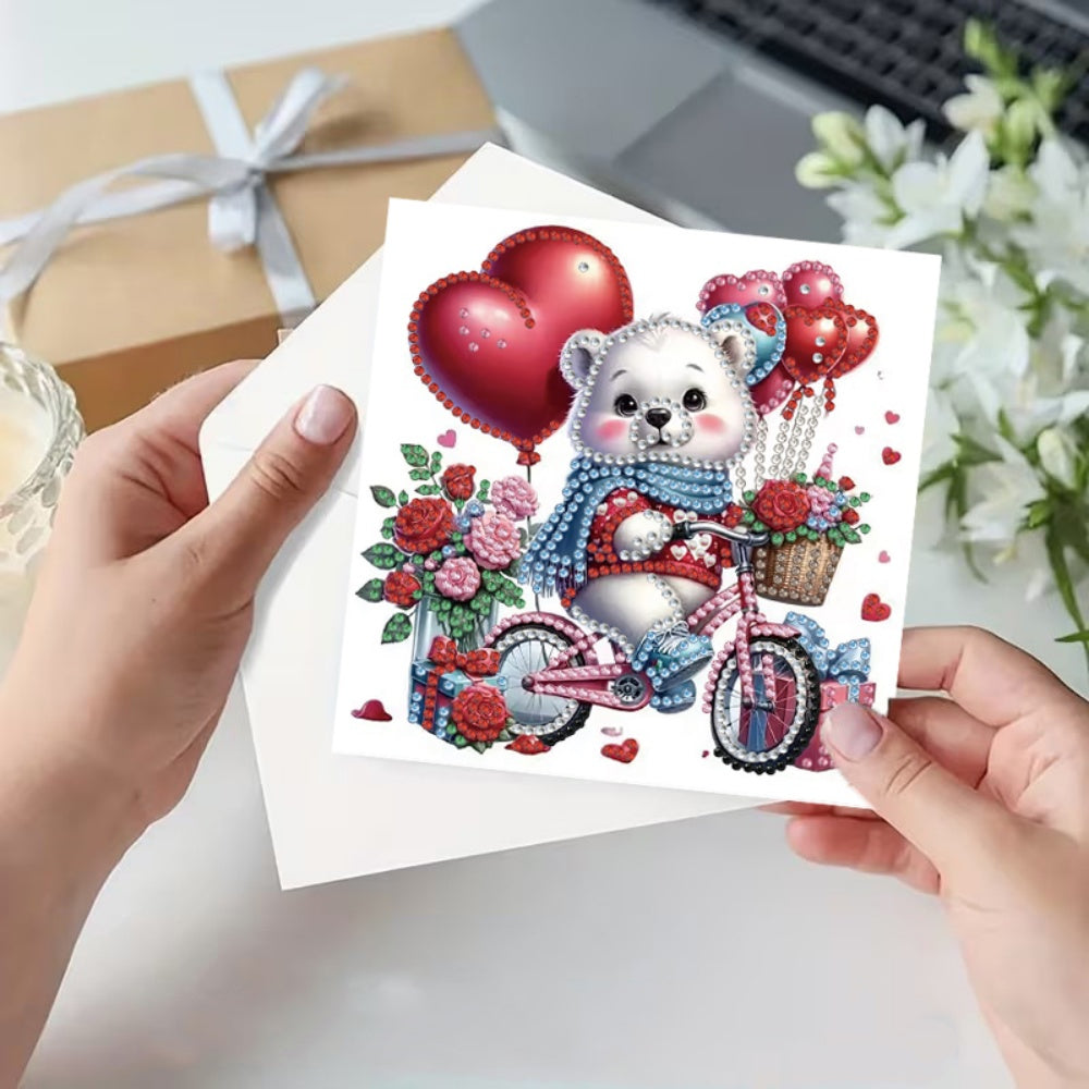 DIY Diamond Painting Grusskarten-Set