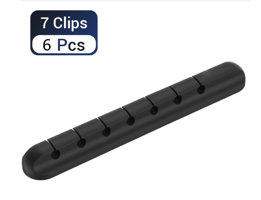 Silikon-Kabelrollenhalter für USB & Headset