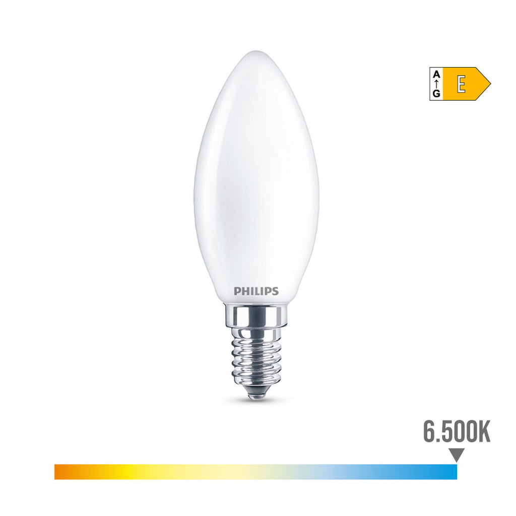 LED-Lampe Philips Kerze E 6,5 W E14 806 lm 3,5 x 9,7 cm (6500 K)