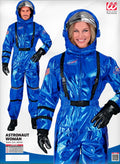 Kostüm Astronautin Blau