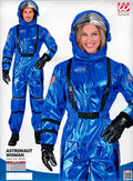 Kostüm Astronautin Blau · Gr. XL