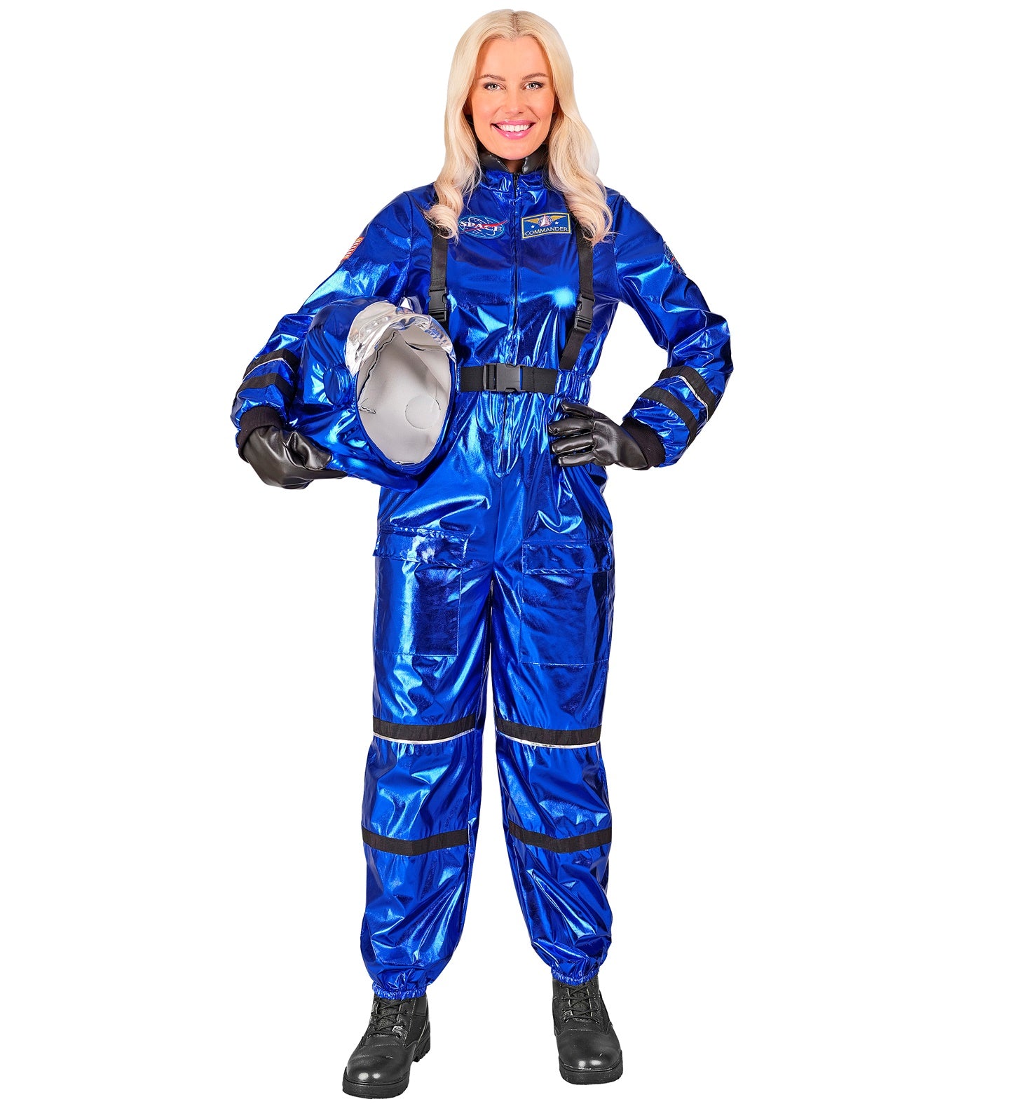Kostüm Astronautin Blau