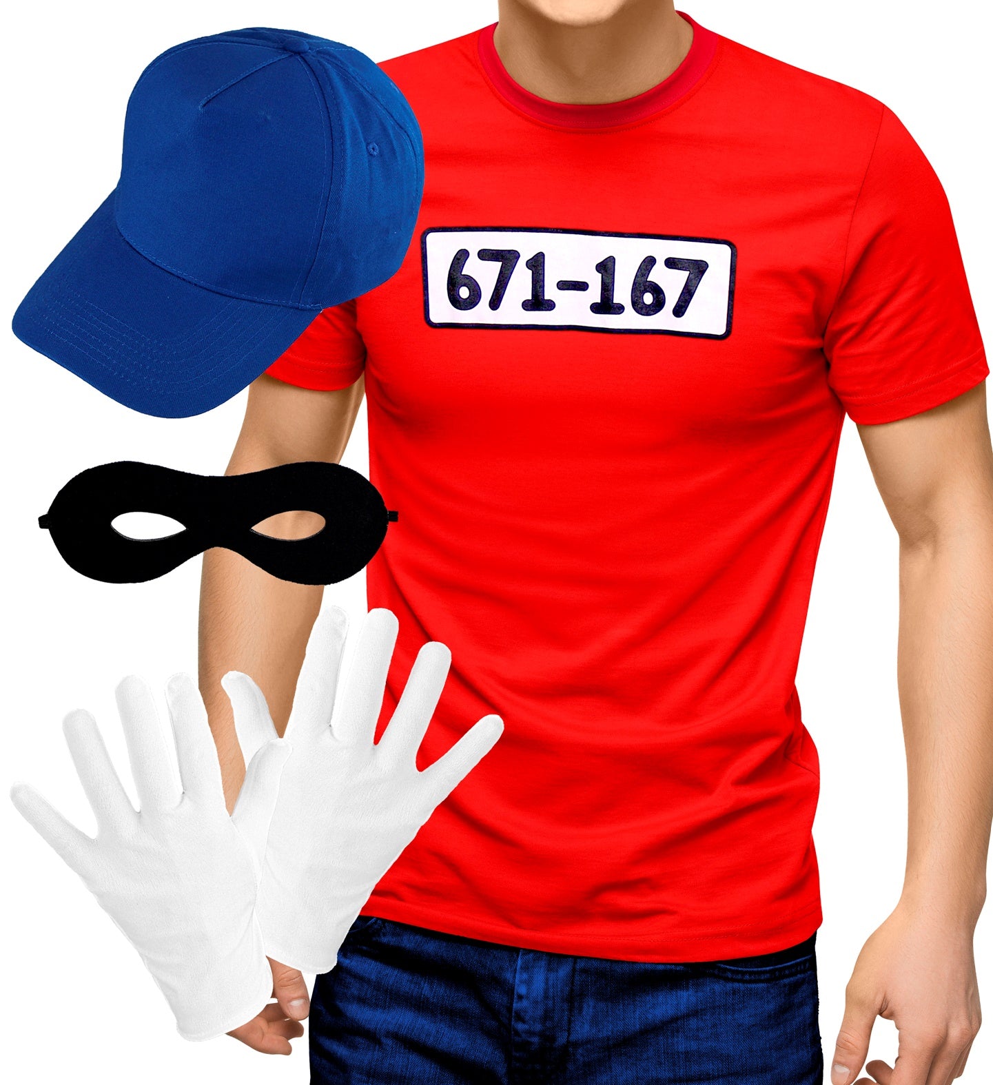 Kostüm Dieb T-Shirt