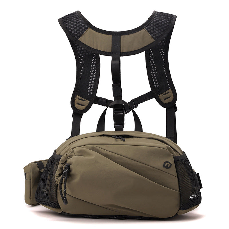 Outdoor-Nylon-Rucksack, Schwarz – Bild 4 | LuxeStyle