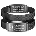 Edelstahl-Armband mit Medizin-Symbol, verstellbar | LuxeStyle