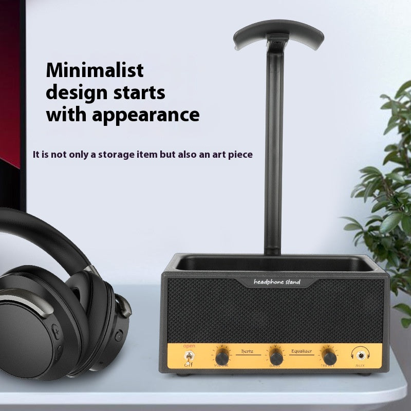 Retro Speaker Kopfhörer-Ständer | LuxeStyle