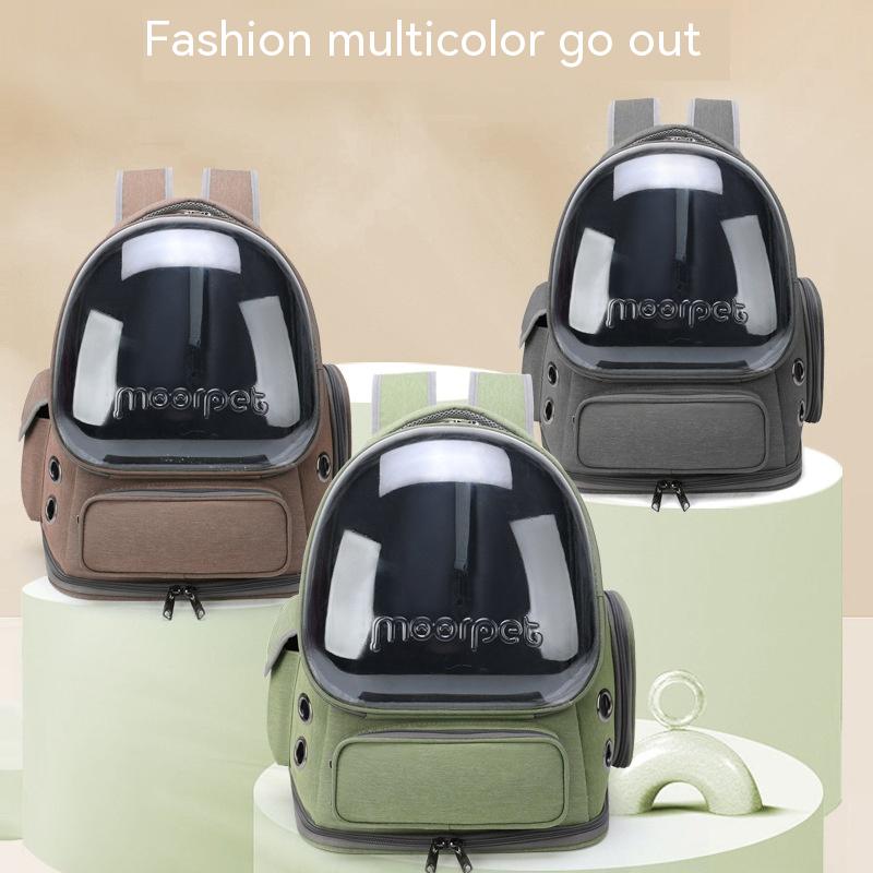 Atmungsaktiver Haustier-Rucksack für unterwegs – Bild 3 | LuxeStyle