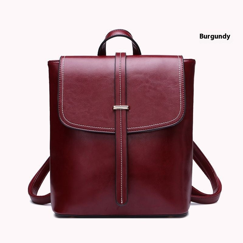 Damen Rucksack & Umhängetasche aus Rindsleder – Bild 6 | LuxeStyle
