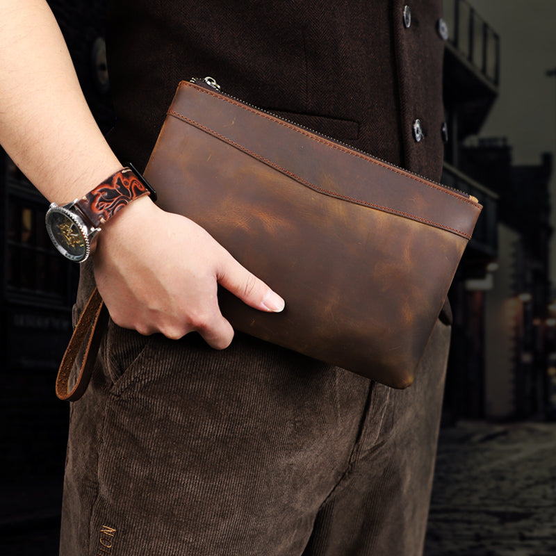 Cow Leather Handtasche für Herren – Bild 6 | LuxeStyle
