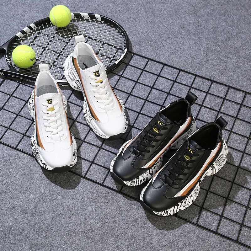 Herren Sneaker mit dicker Sohle