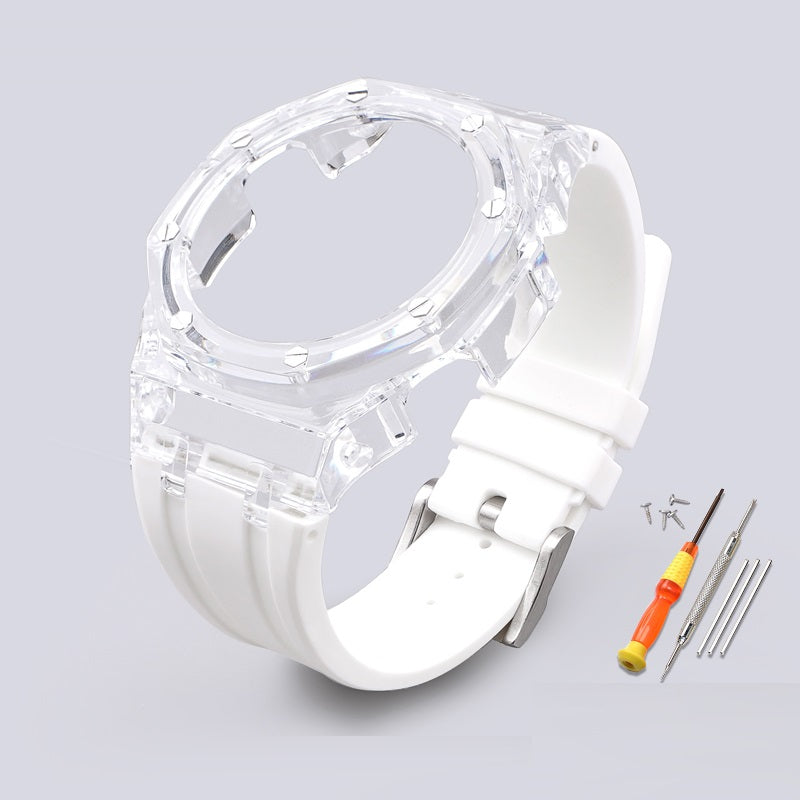 Uhrenarmband aus Kautschuk mit Zubehör | LuxeStyle