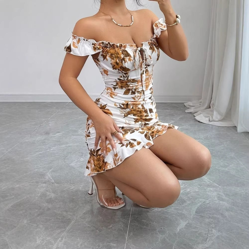 Floral-Sommerkleid «Marguerite» Farbvariante – LuxeStyle