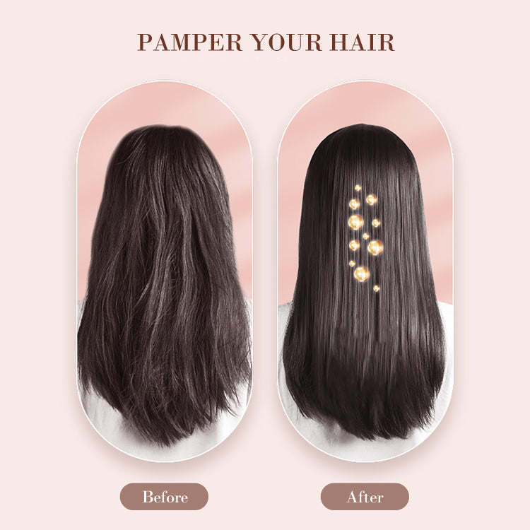 Kabelloser 2-in-1 Lockenstab & Haarglätter – Bild 7 | LuxeStyle