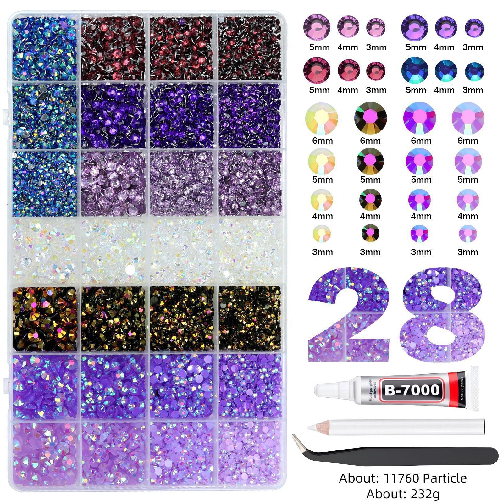 DIY Nagel-Accessoires Set – Ansicht 3