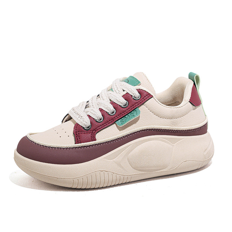 Vielseitige Dad Shoes mit runder Zehenpartie