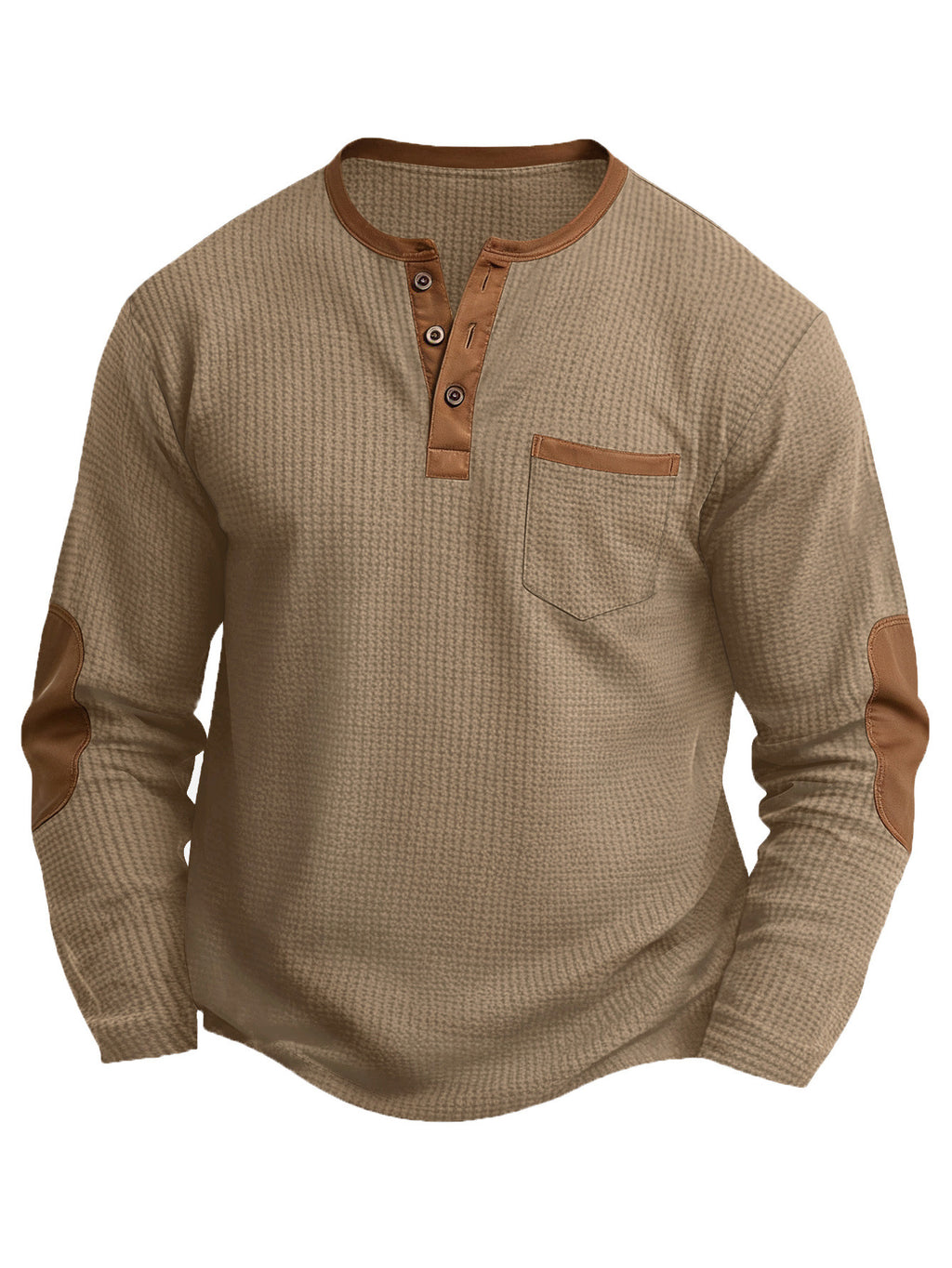 Herren Langarmshirt Casual Outdoor – Bild 3 | LuxeStyle