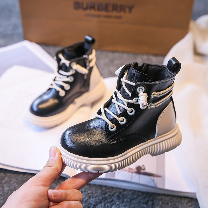 Kinder Martin Boots – Freizeit-Lederstiefel – Bild 2 | LuxeStyle