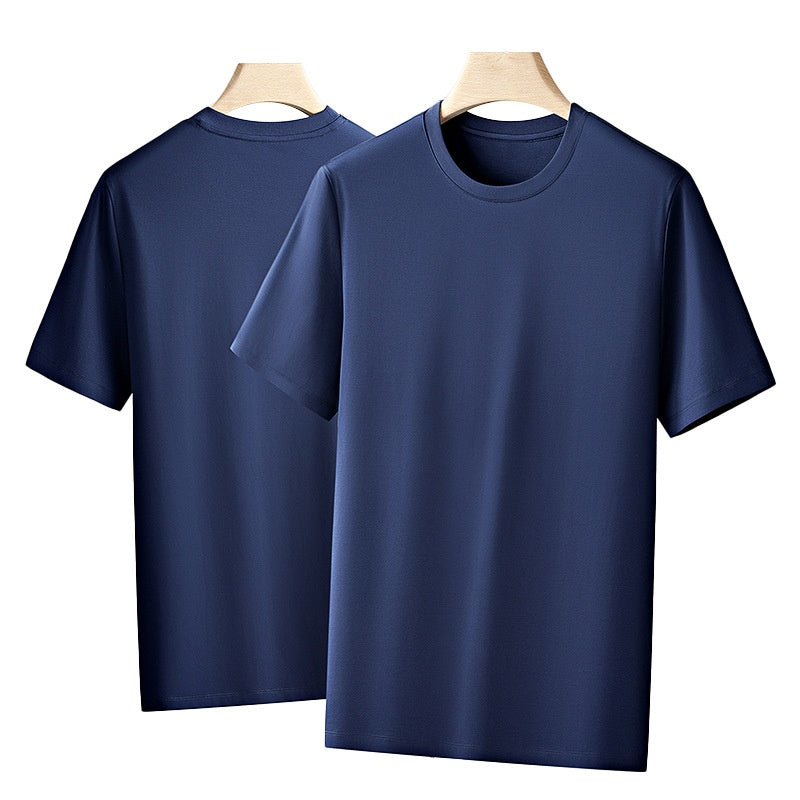 Herren Sommer T-Shirt aus merzerisierter Baumwolle