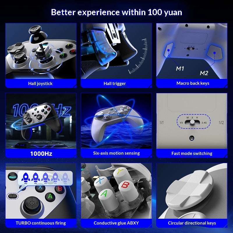 Bluetooth Gamepad für Switch, Android, Apple und PC | LuxeStyle