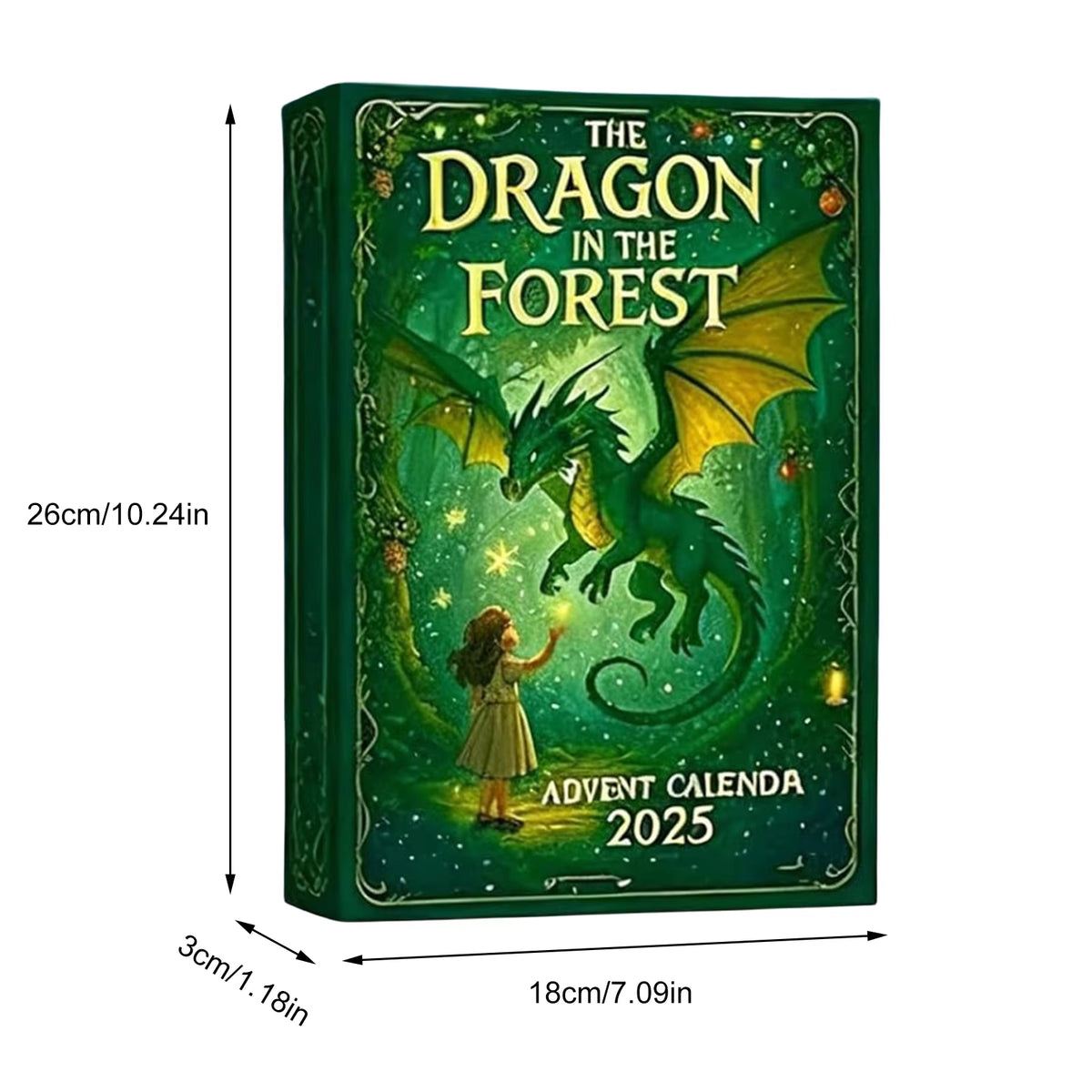 Forest Dragon Adventskalender aus Acryl – Bild 3 | LuxeStyle