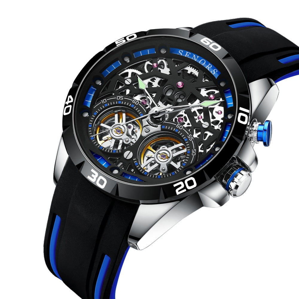 Lumineszierende Herren-Armbanduhr