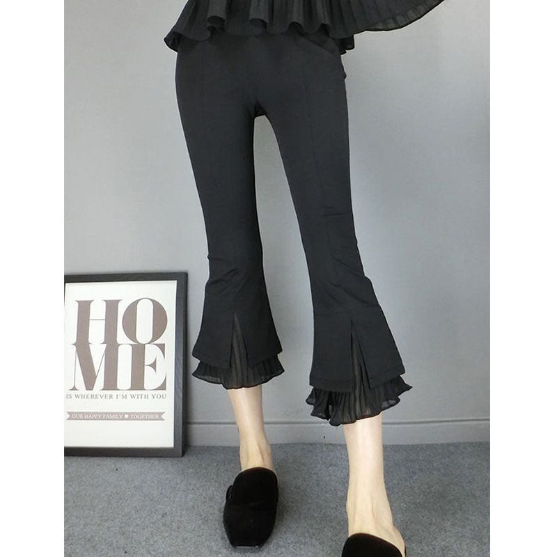 Leggings mit Mesh-Einsätzen und Cutouts