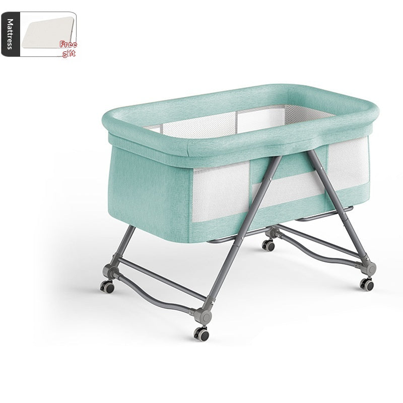 Faltbares Babybett mit Höhenverstellung