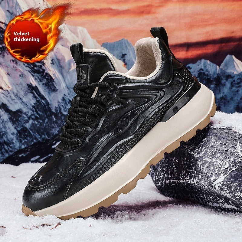 Bequeme, wasserdichte Sportschuhe aus Leder – Bild 9 | LuxeStyle
