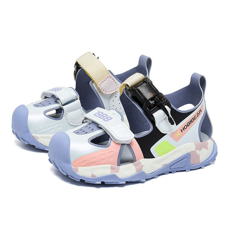 Casual Sandalen Einheitsfarbig