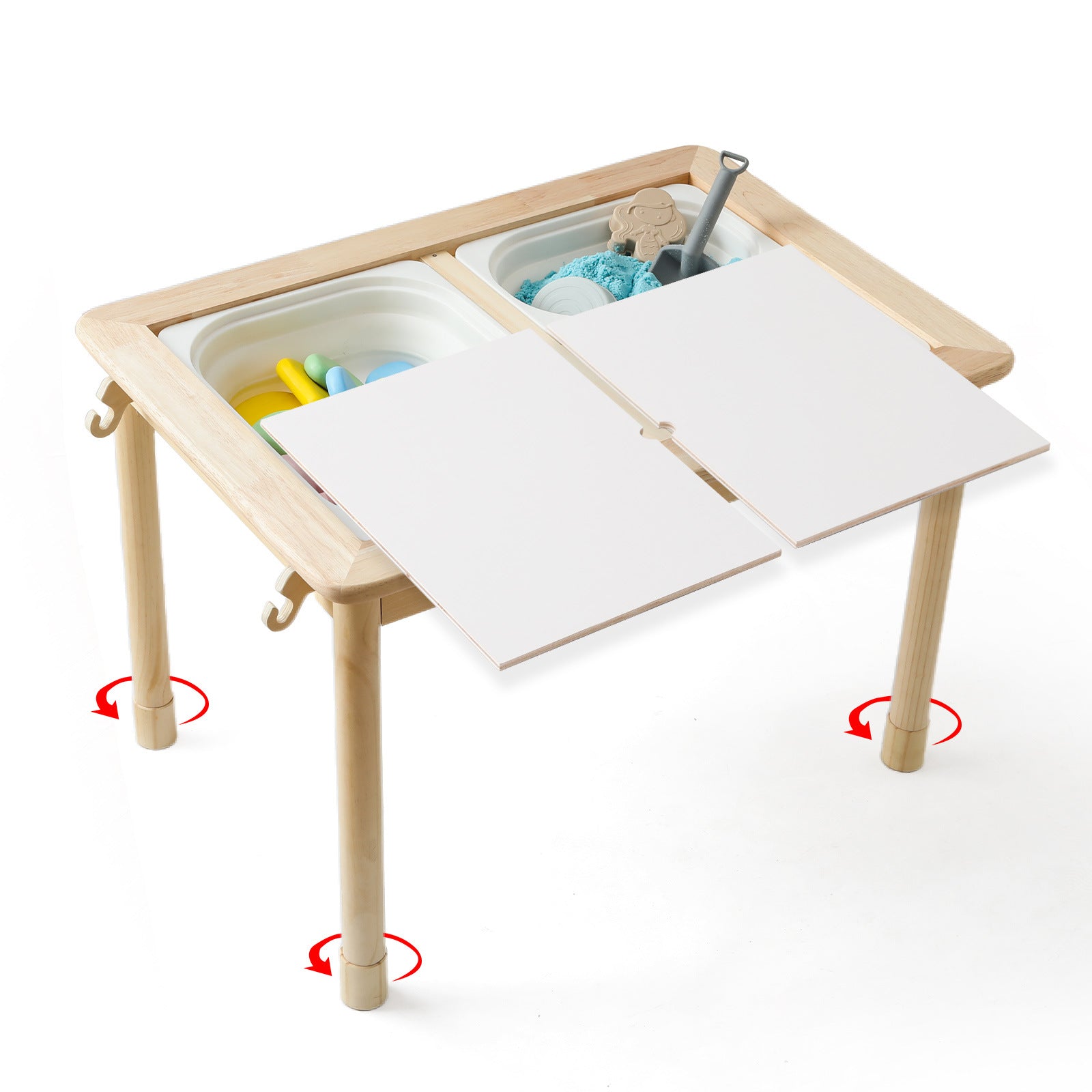 Holz-Spieltisch